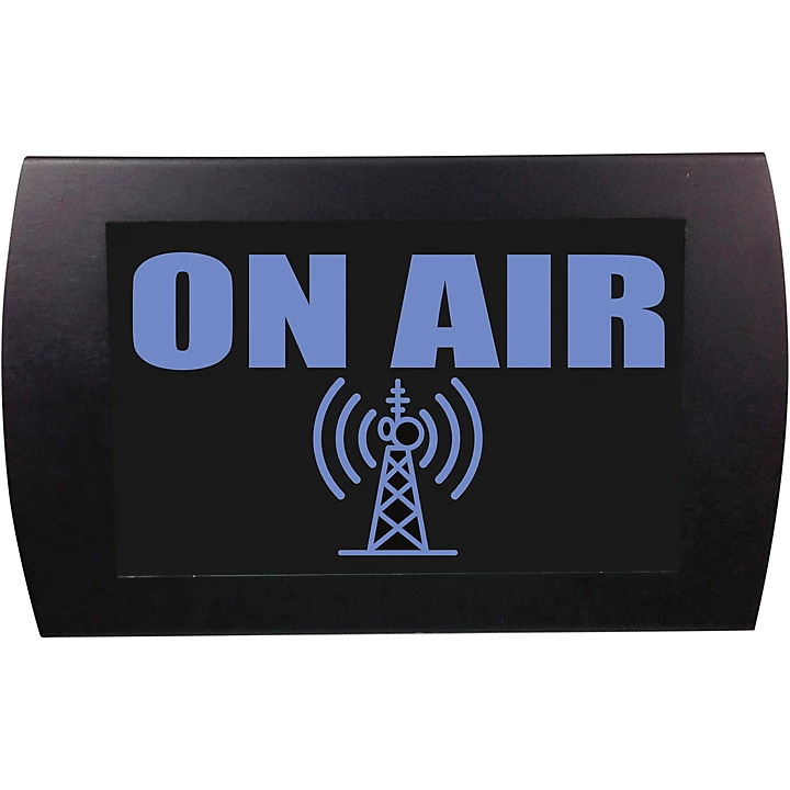 On Air LED Lighted Sign Blue