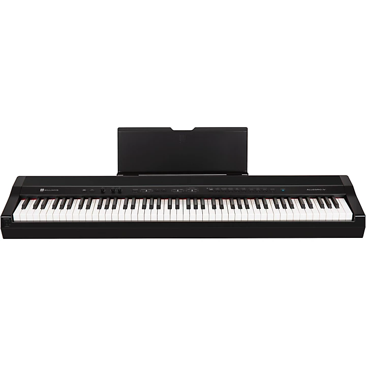 Allegro IV Digital Piano with Bluetooth Power Sustain Pedal Black