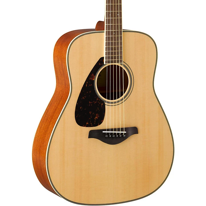 FG820L Dreadnought Left Handed Acoustic Guitar Natural
