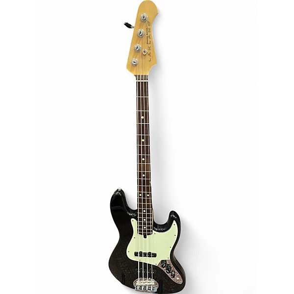 Used Lakland 44 60 Standard J Black Electric Bass Guitar