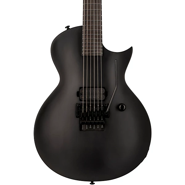 EC FR Black Metal Electric Guitar Black Satin