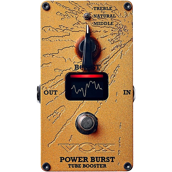 Valvenergy Power Burst Boost Effects Pedal Orange