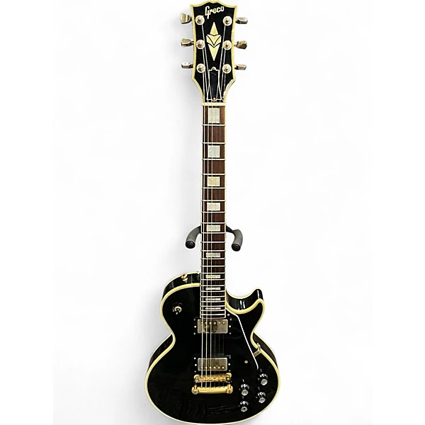 Used Greco EC500 Ebony Solid Body Electric Guitar