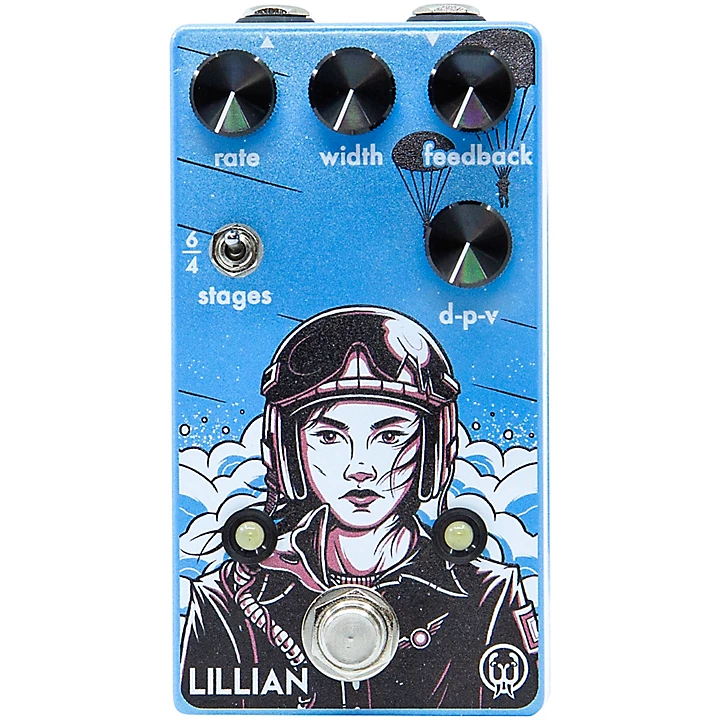 Walrus Audio Lillian Analog Phaser Effects Pedal
