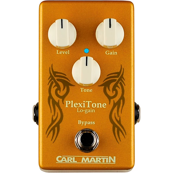 Carl Martin PlexiTone Lo gain Overdrive Effects Pedal Tan