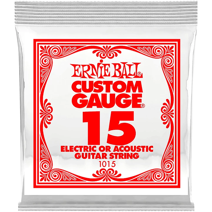 ERNIE BALL 1015 015GA SNGL ELEC STR