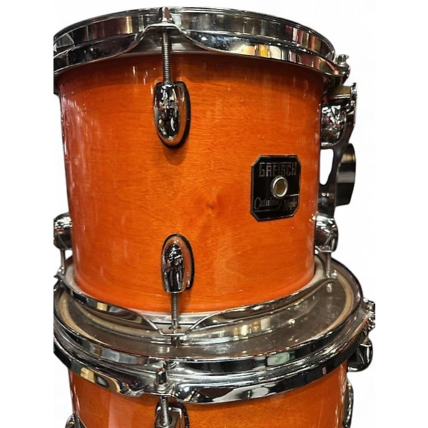 Gretsch Drums Used Gretsch Drums 5 Piece Catalina Maple Amber Drum Kit.gc