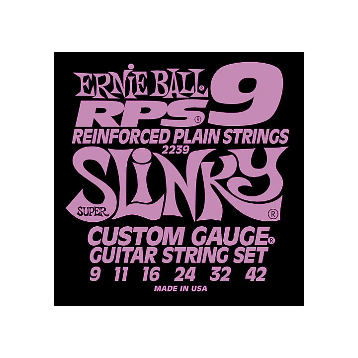 2239 Super Slinky RPS 9 Electric Guitar Strings