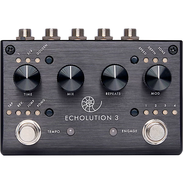 Echolution 3 Delay Effects Pedal Black