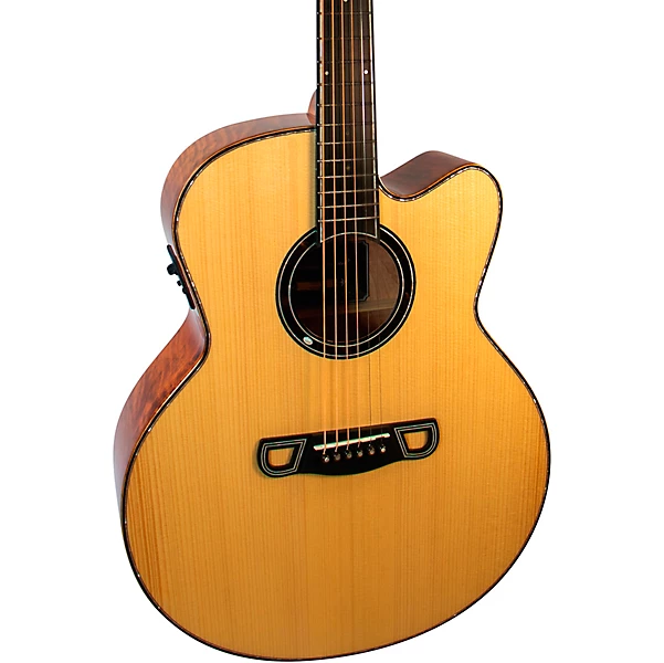Merida DTJC Beyond Series Jumbo Acoustic Electric Guitar Natural