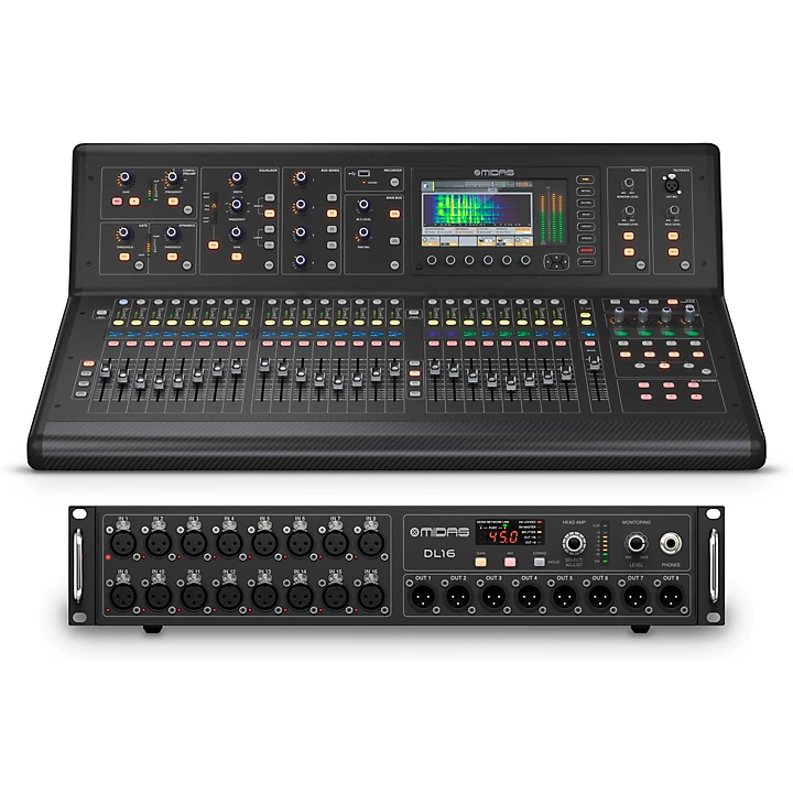 M32 LIVE Digital Mixer Bundle With DL16 Stage Box