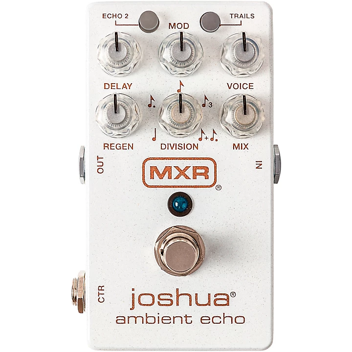 Joshua Ambient Echo Effects Pedal White