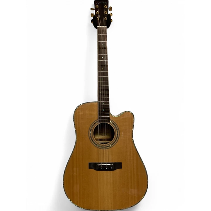 Zager Used Zager zad 900 Natural Acoustic Guitar.gc