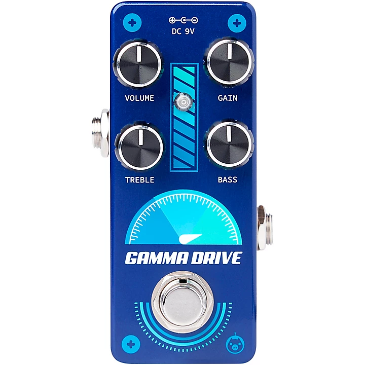 Gamma Drive Overdrive Effects Pedal Blue