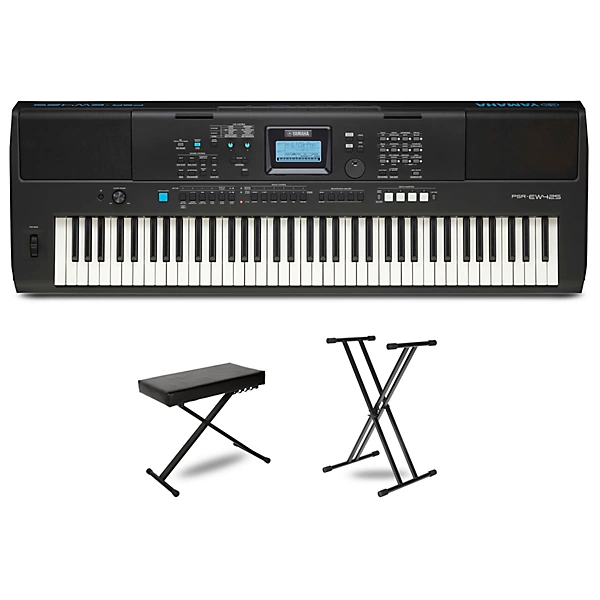 PSR EW425 High Level Portable Keyboard Package Essentials Package