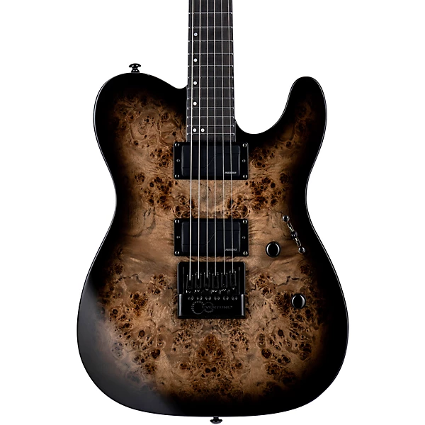 ESP TE 1000 EverTune BP Electric Guitar Charcoal Burst