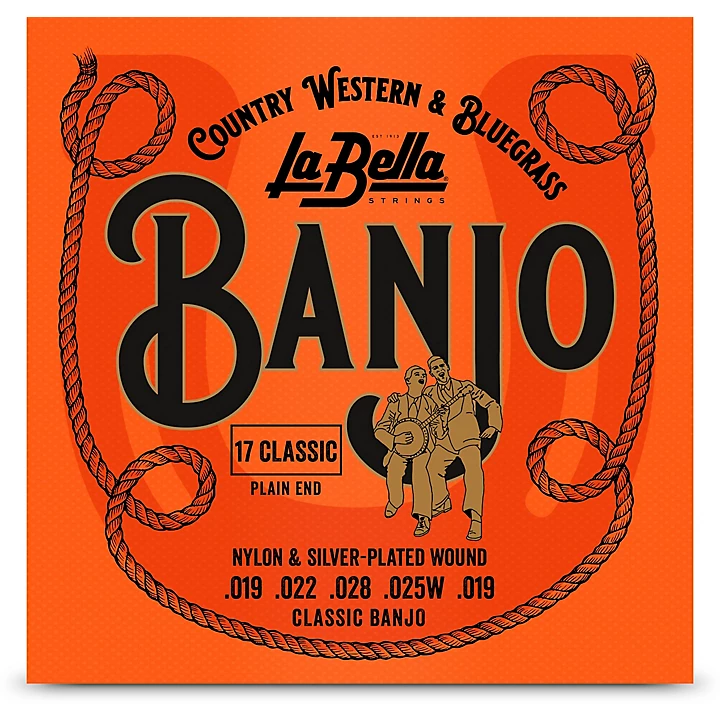 17 Classical Nylon Silver Plated Banjo Strings