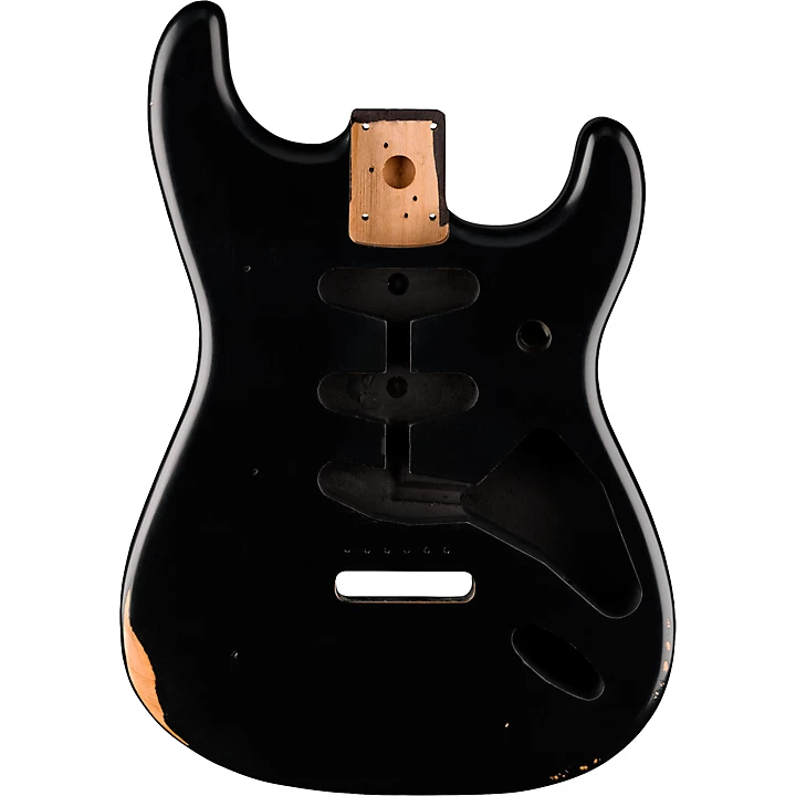Road Worn 50s Stratocaster SSS Alder Body Black