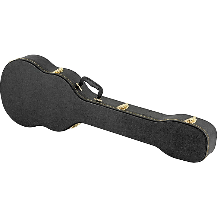 Electric Bass Case Violin Shaped Black