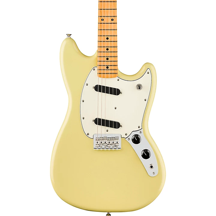 Player II Mustang Maple Fingerboard Electric Guitar Hialeah Yellow