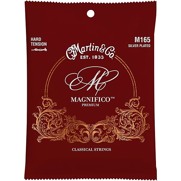 M165 Magnifico Hard Tension Silverplated Strings