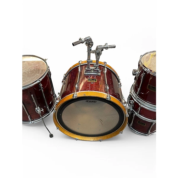 Pearl Used Pearl 5 Piece Export Wine Red Drum Kit