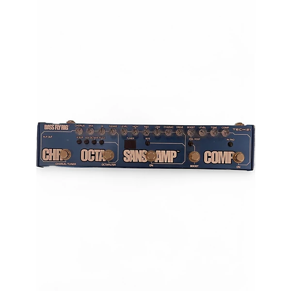 Used Tech 21 BASS FLY RIG Effect Processor