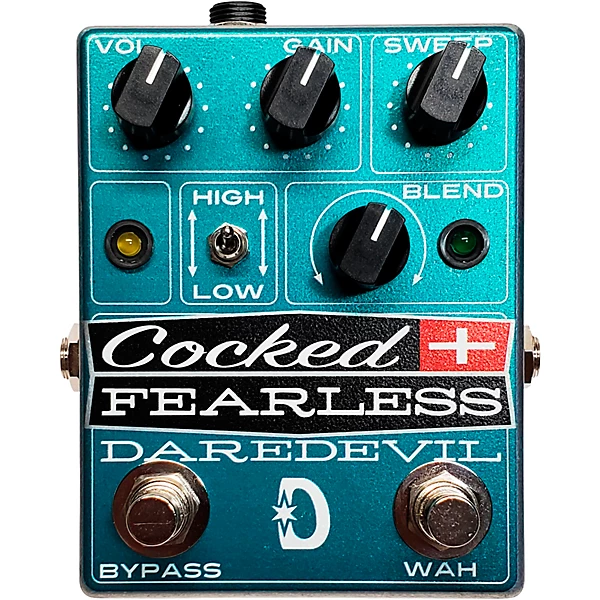 Cocked and Fearless Distortion Effects Pedal
