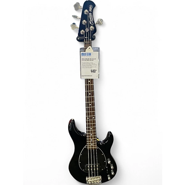 Used Sterling SB14 BLACK Electric Bass Guitar