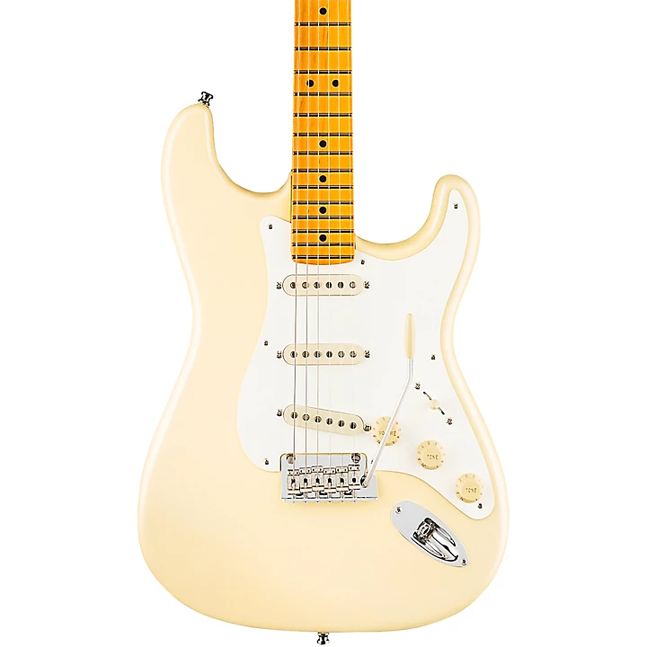 Lincoln Brewster Stratocaster Electric Guitar Olympic Pearl
