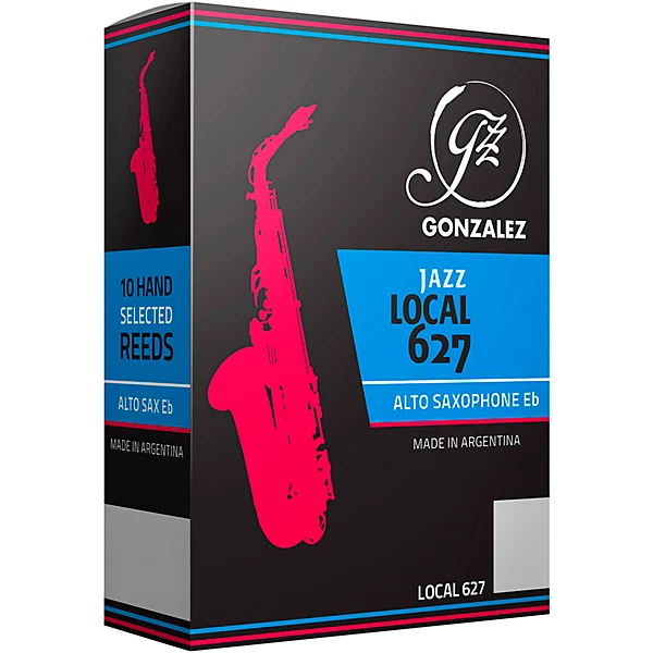 Local 627 Alto Saxophone Reeds Box of 10 Strength 25