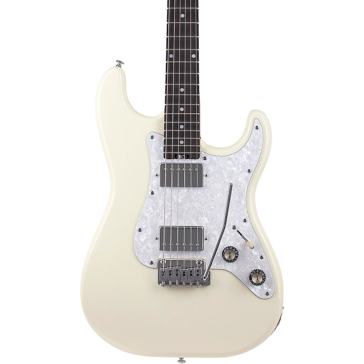 Jack Fowler Traditional 6 String Electric Guitar Ivory