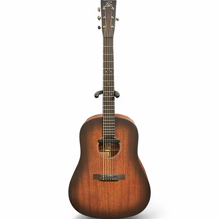 Byron Used Byron Custom Shop Mahogany Acoustic Electric Guitar.gc