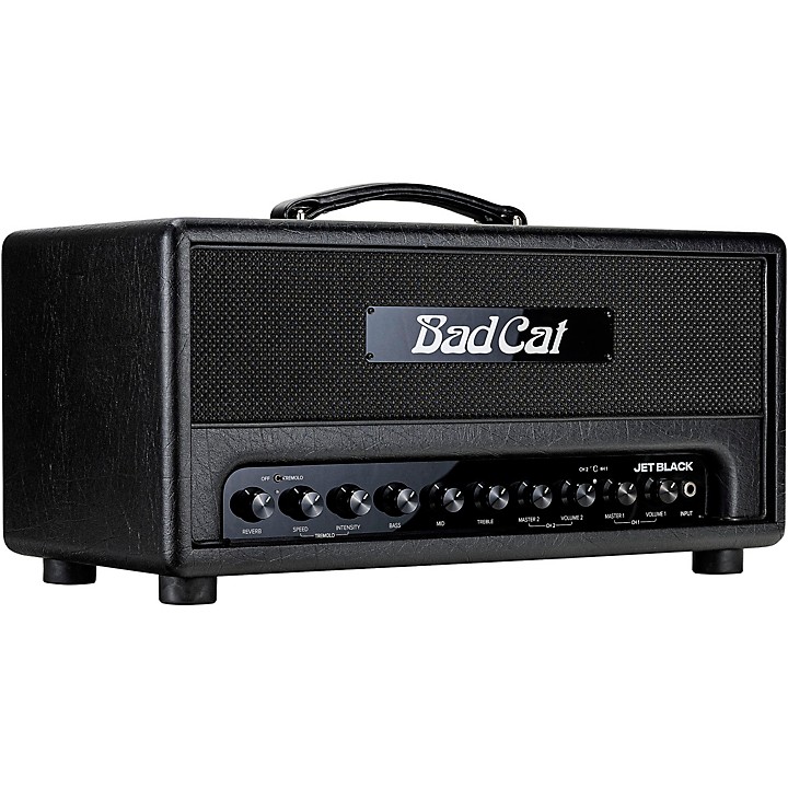 Bad Cat Jet Black 38W Tube Guitar Amp Head Level 1 Black M07795004001000.gc