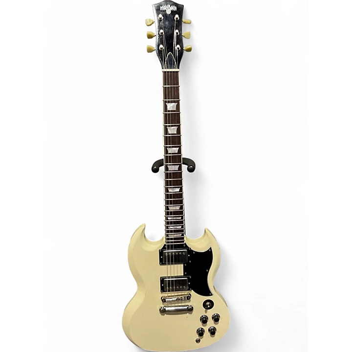 Used Maybach Albatroz 65 2 Vintage Cream Solid Body Electric Guitar