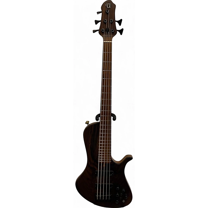 Used Utera Prestige Model 5 Walnut Electric Bass Guitar