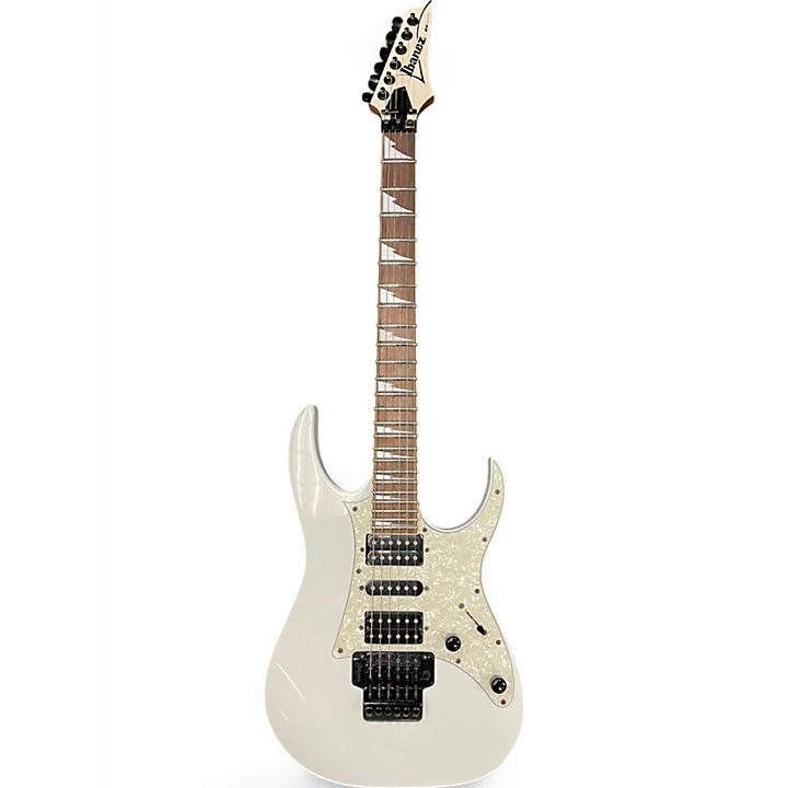 Used Ibanez RG250DX WHITE Solid Body Electric Guitar
