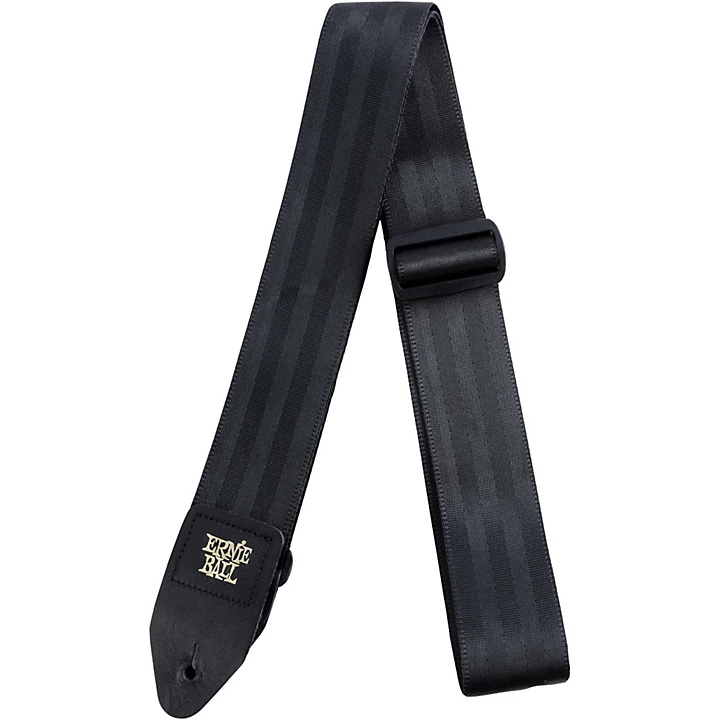 2 Seatbelt Webbing Strap Black 2 in