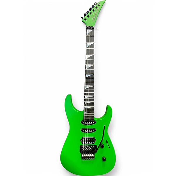 Jackson Used Jackson American Soloist SL3 Green Solid Body Electric Guitar.gc