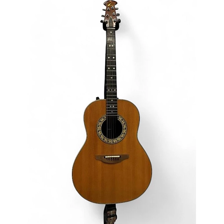 Used Ovation 1612 4 Natural Acoustic Guitar