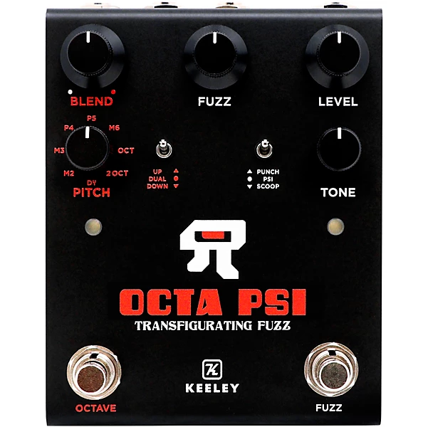 Octa Psi Transfigurating Fuzz Effects Pedal Black