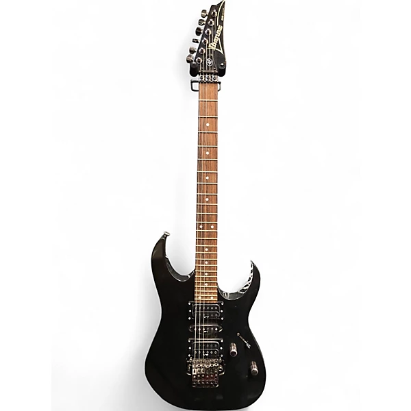Used Ibanez RG470 Black Pearl Solid Body Electric Guitar