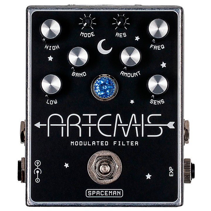 Artemis Modulated Filter Effects Pedal Silver Standard