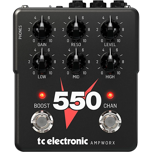 Ampworx V550 Preamp Pedal Gray