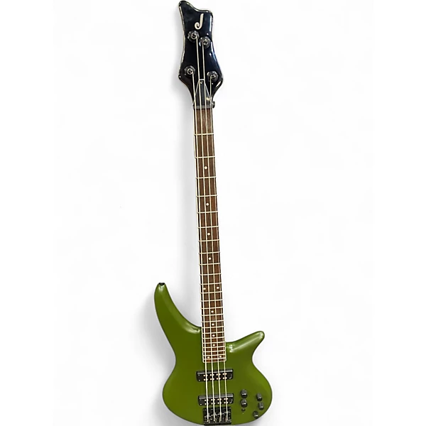 Used Jackson Spectra sbxvi olive drab Electric Bass Guitar