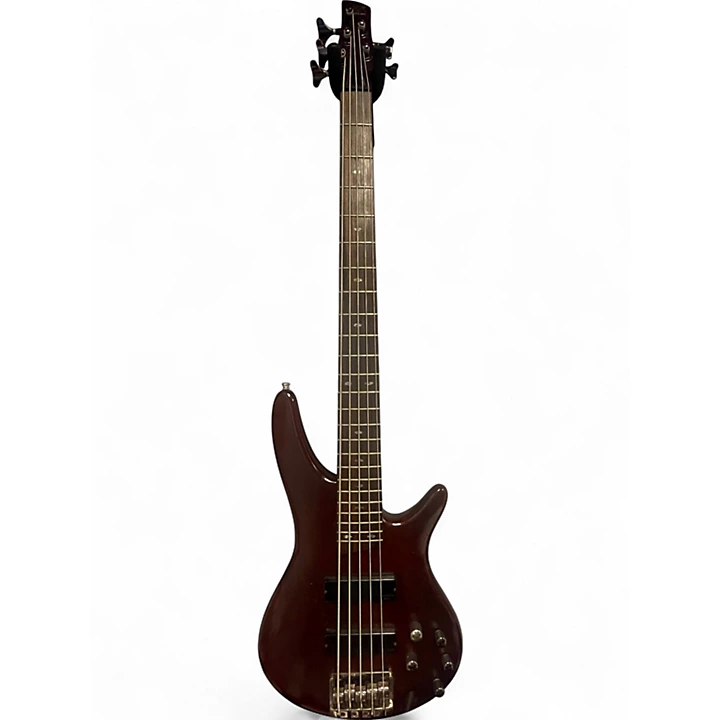 Ibanez Used Ibanez SR505 5 String Walnut Electric Bass Guitar