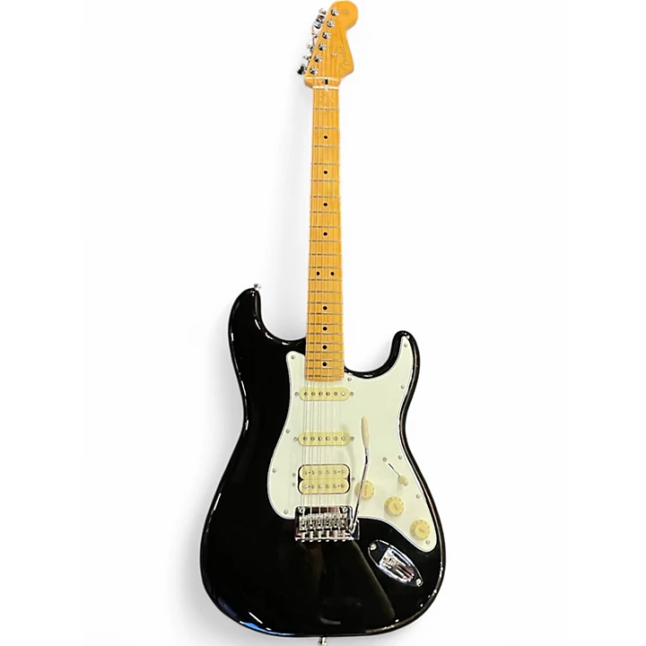Used Fender Player II Stratocaster Black Solid Body Electric Guitar