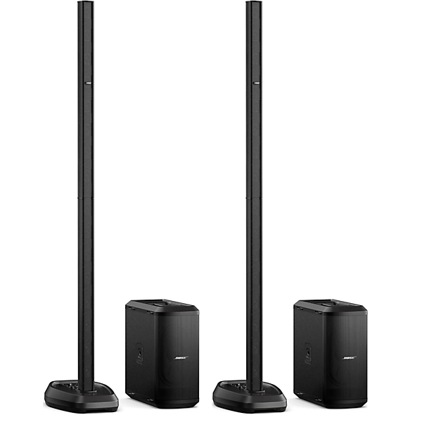 L1 Pro32 Portable PA Pair with Dual Sub1 Powered Bass Modules