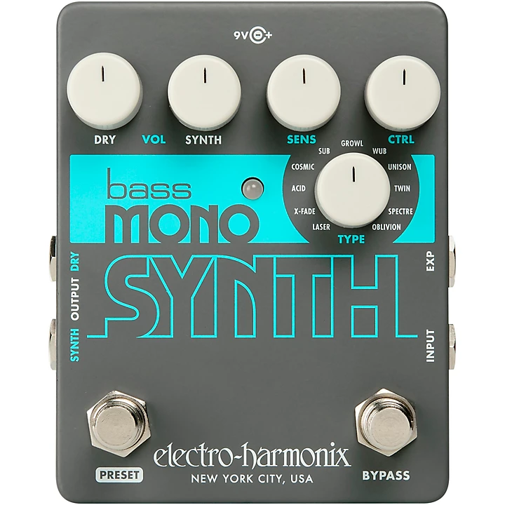 Bass Mono Synth Bass Effects Pedal
