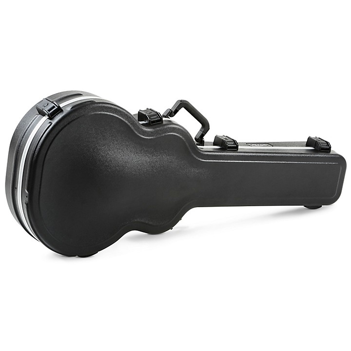 SKB 20 Deluxe Jumbo Acoustic Archtop Electric Guitar Case Black